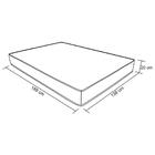Colchão Casal Montreal Novita Luxo D33 138x188 Vinho/branco