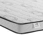 Colchão Casal Nitch Espuma D28 (14x138x188) Branco E Preto