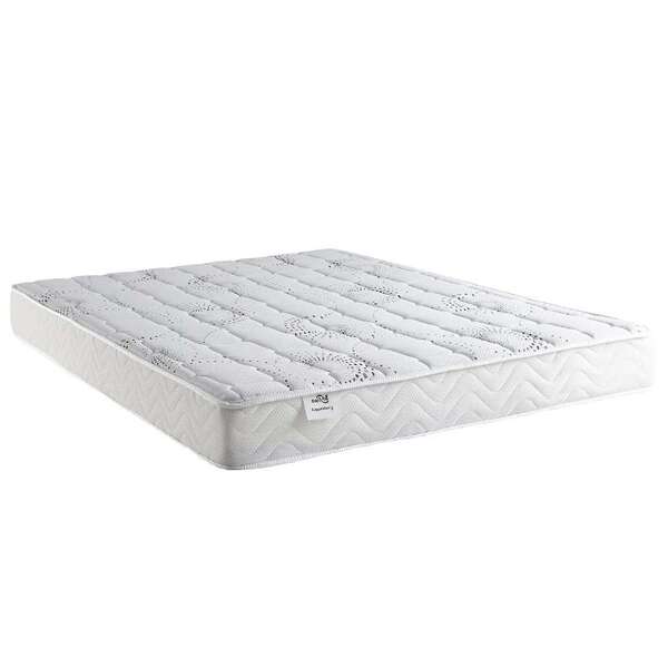 Colchão Casal Nitch Espuma D40 (18x138x188) Branco E Preto