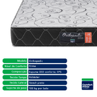 Colchão Casal Orthopedic 20 D33 Comfort Prime 138x20x188