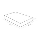 Colchão Casal Ortobom D45 Iso 150 138x188x28 Marrom/branco