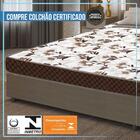 Colchão Casal Pérola Marrom Tabaco 138 X 188 X 12 Polar