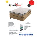 Colchão Casal Plumatex Molas Ensacadas Linha Smart 28x 188x 1