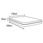 Colchão Casal Portobel Molas Ensacadas Arezzo Gold 30x 188x 1