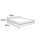 Colchão Casal Portobel Molas Ensacadas Bellagio 24x 188x 138