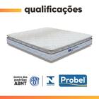 Colchão Casal Probel Espuma D33 Pillow Top 138x188x18cm Guard