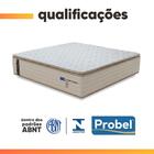 Colchão Casal Probel Molas Ensacadas Pillow Top 138x188x30cm