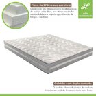 Colchão Casal Quality D33 Duoface 26x138x188cm Paropas By Eco