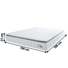 Colchão Casal Queen Molas Ensacadas City Pillow Top 158x198x2