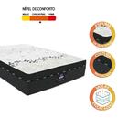 Colchão Casal Queen Molas Ensacadas Miami Gazin 158x198x26cm