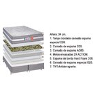 Colchão Casal Sankonfort Molas Ensacadas Saint Paul 34x 188x