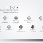 Colchão Casal Sicilia Herval 26x138x188 - 5011260