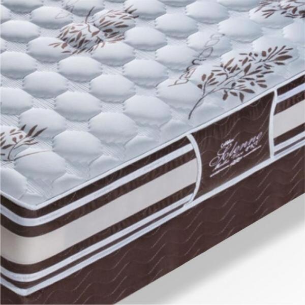 Colchão Casal Solenne Visco Molas Ensacadas 138x188x34cm