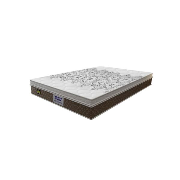 Colchão Casal Stone Plus Eps 45 Gazin (28x138x188) Branco/mar