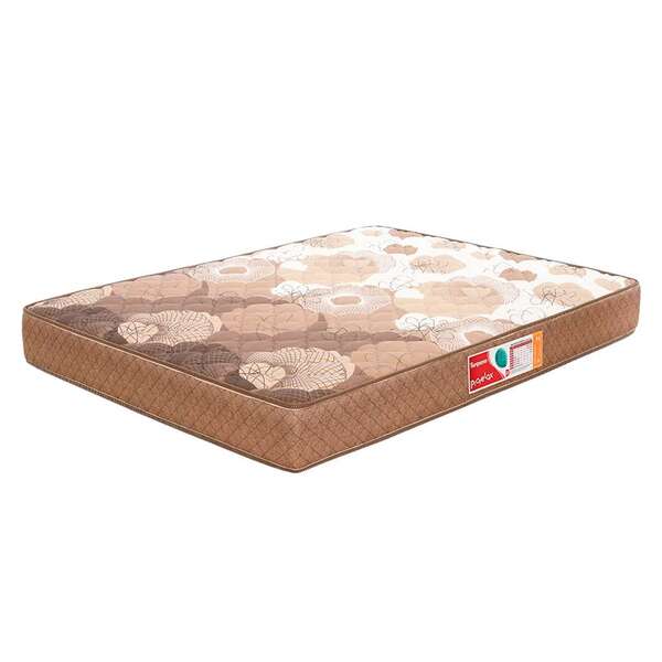 Colchão Casal Turquesa Espuma D33 (18x128x188) Marrom