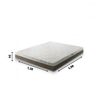 Colchão Casal Umaflex Marsala 1,58x1,98x0,24