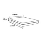 Colchão Casal Yescasa D28 Kairo 138x188x18cm Rustico Bege/bege