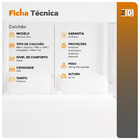 Colchão Casal Zidi Hanover One Ortopédico D33 Pillow Top 138x