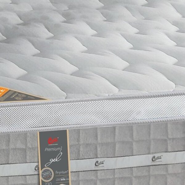 Colchão Castor Casal Premium Gel One Face 138x188x32cm | Leroy Merlin