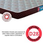 Colchão Castor Casal Sleep Max Double Face D28 138x188x15cm