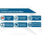 Colchão Castor Casal Sr Victory One Face D33 138x188x18cm