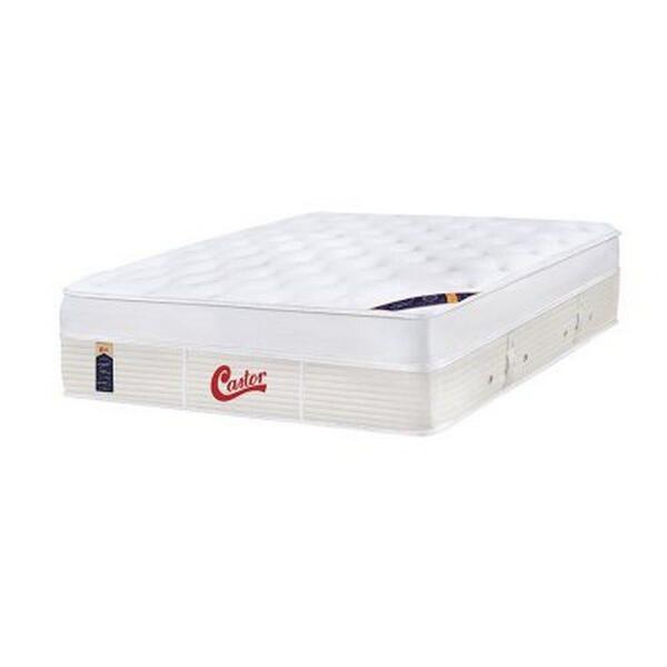 Colchão Castor Casal Vitagel Max One Face Pocket 138x188x40cm
