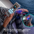 Colchão Connect Molas D33 App Massagem + Travesseiro 25x138x1