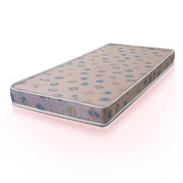 Colchão De Berço 0.70cm Espuma D18 Azul Pró Confort Baby Hell