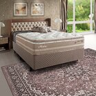 Colchão De Casal 33cm X 138cm Moskow Bege/branco