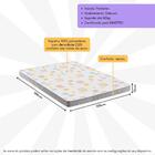 Colchão De Casal Com Espuma D20 138x188cm Inducol Cr452c