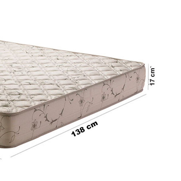 Colchão De Casal Espuma D33 Cannes 138x188x17 Cm Bege Herval | Leroy Merlin