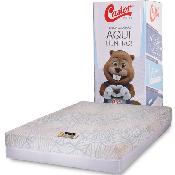 Colchão De Casal Na Caixa Vitagel Space 138x188x24 - Castor