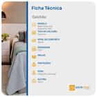 Colchão De Espuma D20 Casal Gazin Supreme - 138x188x12cm