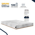 Colchão De Espuma D33 Enrolado Sonno Full - Umaflex Casal 138