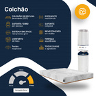 Colchão De Espuma D33 Enrolado Sonno Full - Umaflex Casal 138