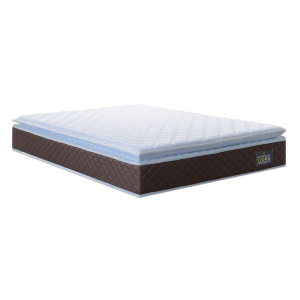 Colchão De Espuma D33 Pillow Top Comfort Luxo Queen 158 cm