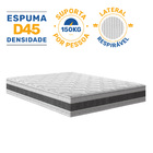 Colchão De Espuma D45 Double Face Air Pro Força Anjos Queen 1