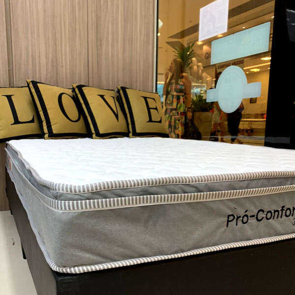 Colchão De Espuma Pró-conforto Solteirão 110x188x19 (somente