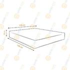 Colchão De Espuma Queen Castor Sleep Max 158x198x18cm