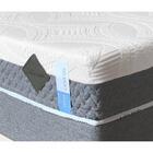 Colchão De Látex Articulado Cinza 20cm Solteiro 88x188cm