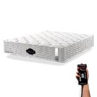 Colchão De Látex Híbrido Firme Kit Spa Solteiro 88x188cm