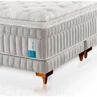 Colchão De Látex Híbrido Qgel Com Cobre Solteiro 88x188cm