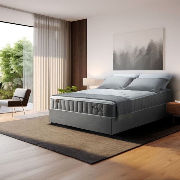 Colchão De Molas Casal Sono Design Piacere - 138cm X 188cm X