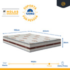 Colchão De Molas Ensacadas Anjos Classic Super King 193cm