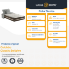 Colchão De Molas Ensacadas Classic Solteiro 78 cm