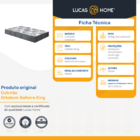 Colchão De Molas Ensacadas Iso Superpocket Ortobom Solteiro K