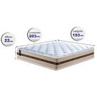 Colchão De Molas Ensacadas King Cama Inbox Smart 193x203x22 B