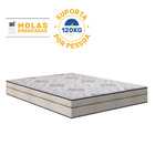 Colchão De Molas Ensacadas One Face Luxury Casal 138 cm