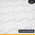 Colchão De Molas Ensacadas Pillow Top Flora Queen 158 cm