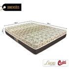 Colchão De Molas Ensacadas Queen Castor 158x198x25cm